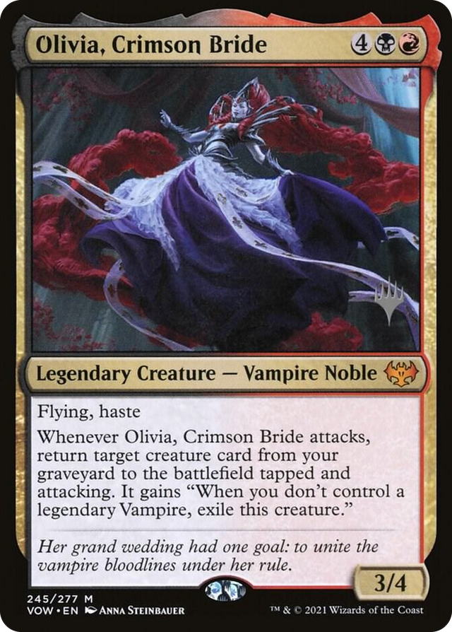 0245 Olivia, Crimson Bride M Promo Pack: Kamigawa: Neon Dynasty