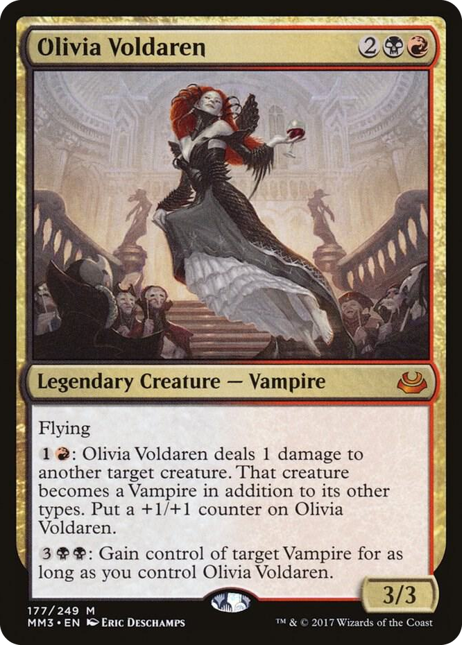 Olivia Voldaren #177 M - Modern Masters 2017 Pokemon card