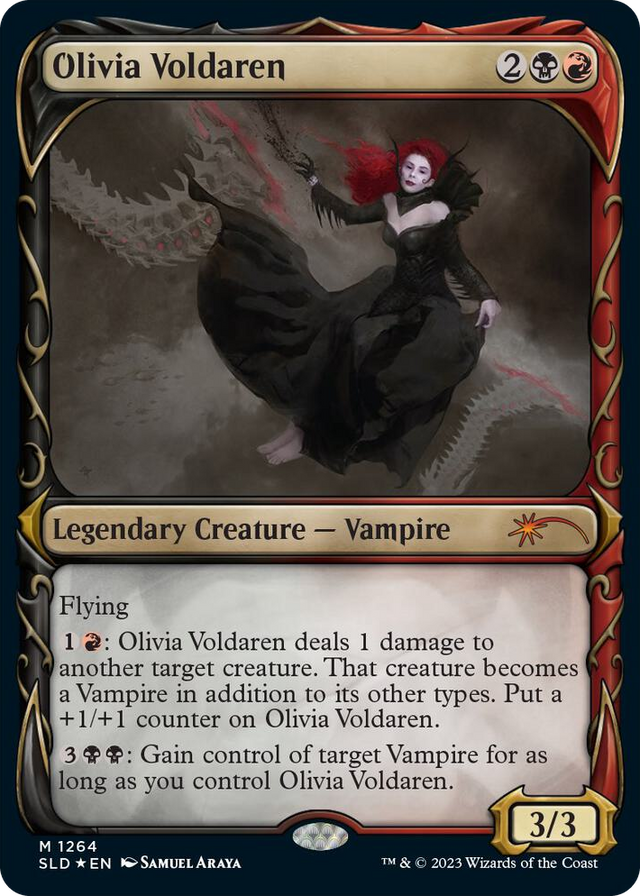 1264 Olivia Voldaren (Halo Foil) M Secret Lair Drop Series