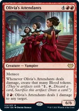 0172 Olivia's Attendants R Innistrad: Crimson Vow
