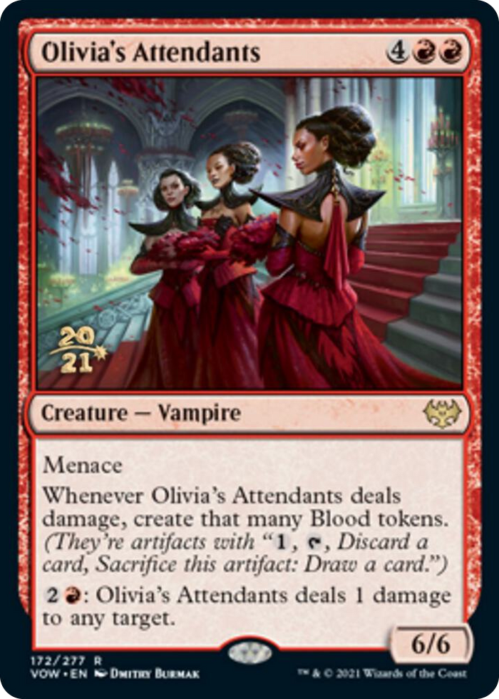 Olivia's Attendants #172 R - Prerelease Cards Pokemon card