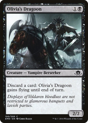 0100 Olivia's Dragoon C Eldritch Moon