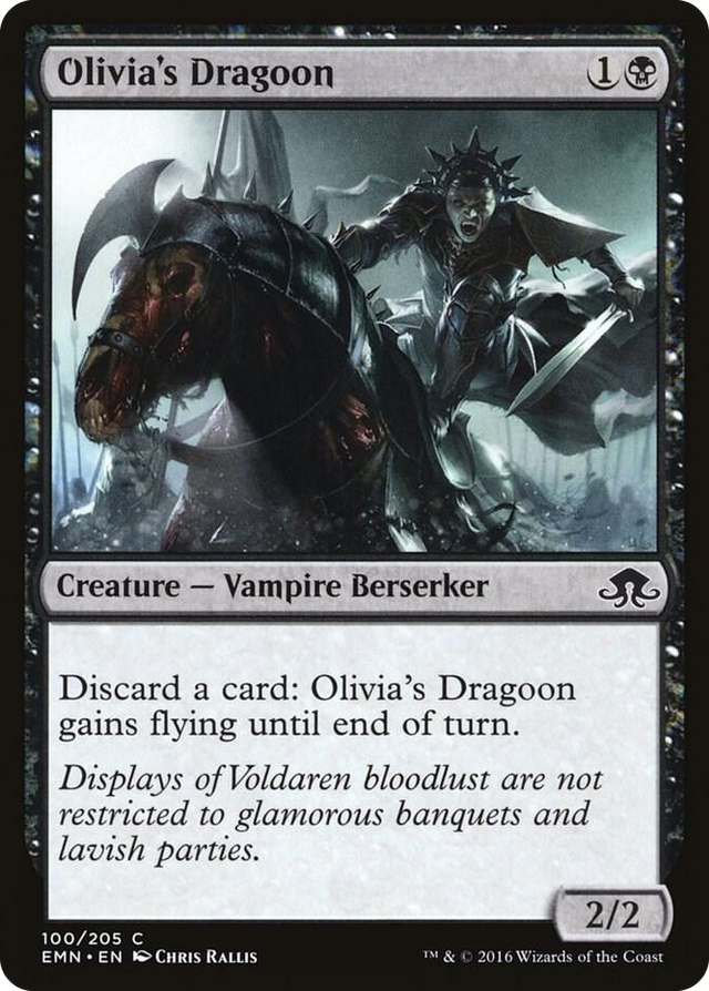 0100 Olivia's Dragoon C Eldritch Moon