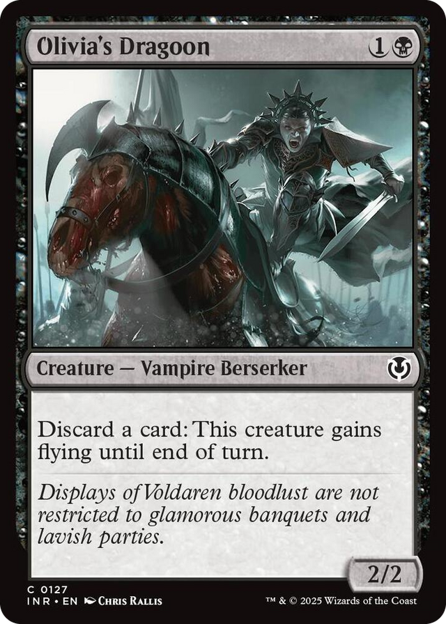 0127 Olivia's Dragoon C Innistrad Remastered