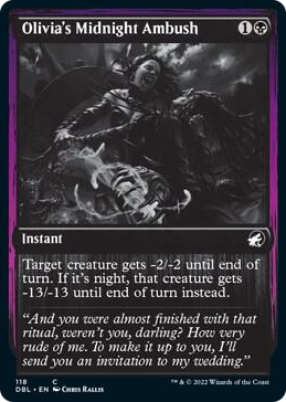 0118 Olivia's Midnight Ambush C Innistrad: Double Feature