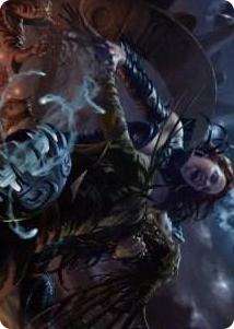 0039 Olivia's Midnight Ambush Art Card S Art Series: Innistrad: Midnight Hunt
