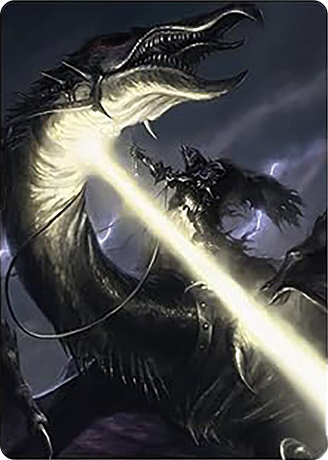 0013 Olorin's Searing Light Art Card S Art Series: Universes Beyond: The Lord of the Rings: Tales of Middle-earth