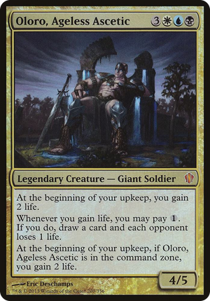 0203 Oloro, Ageless Ascetic (Commander 2013) S Oversize Cards