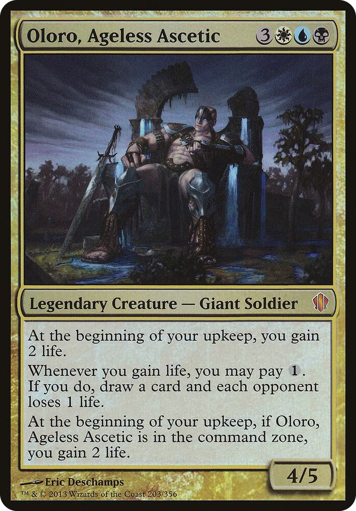 Oloro, Ageless Ascetic (Commander 2013) #203 S - Oversize Cards Pokemon card