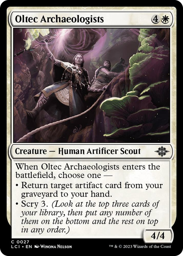 0027 Oltec Archaeologists C The Lost Caverns of Ixalan
