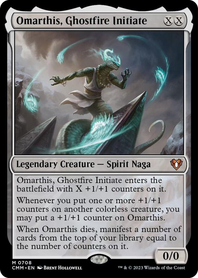 0708 Omarthis, Ghostfire Initiate M Commander Masters