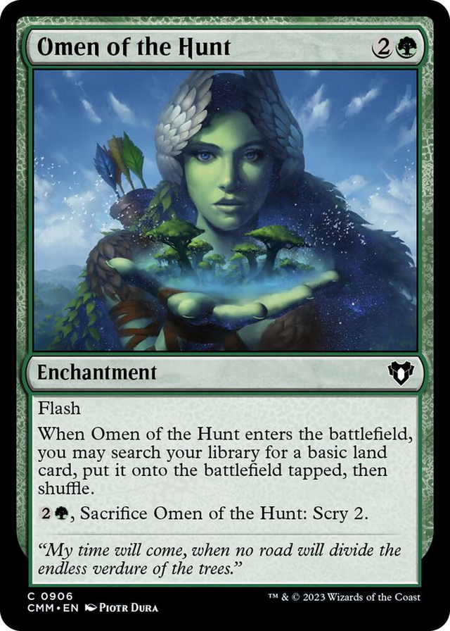 0906 Omen of the Hunt C Commander Masters