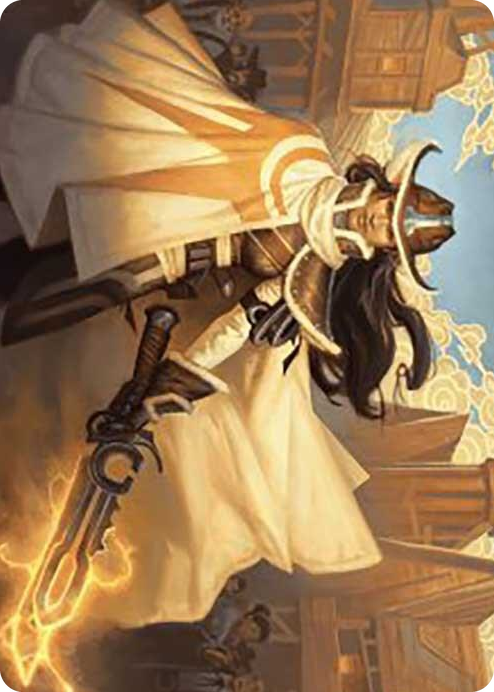 0003 Omenport Vigilante Art Card S Art Series: Outlaws of Thunder Junction