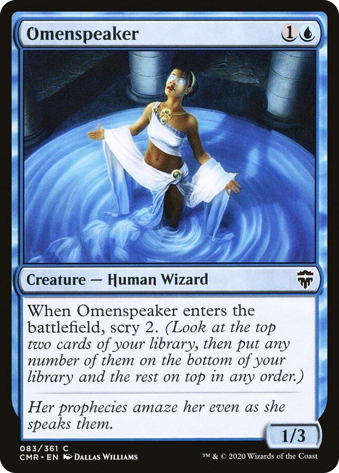 0083 Omenspeaker C Commander Legends