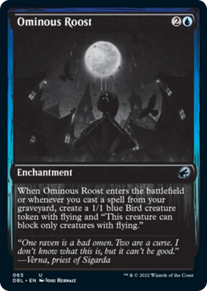 0065 Ominous Roost U Innistrad: Double Feature