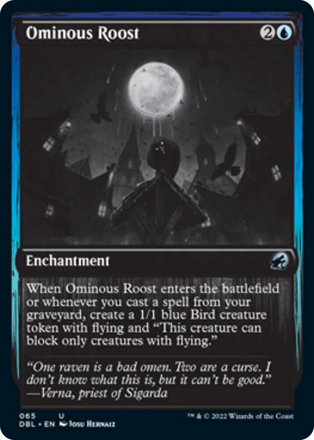 0065 Ominous Roost U Innistrad: Double Feature