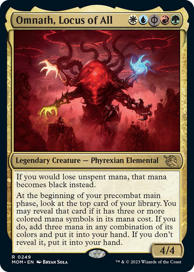 0249 Omnath, Locus of All R March of the Machine