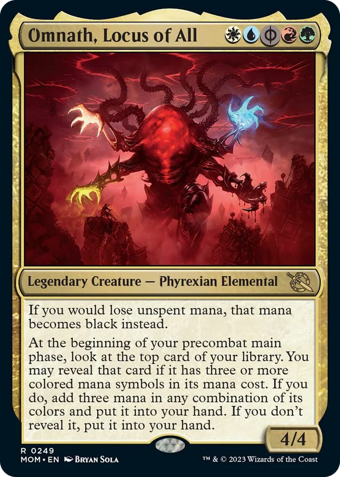 0249 Omnath, Locus of All R March of the Machine