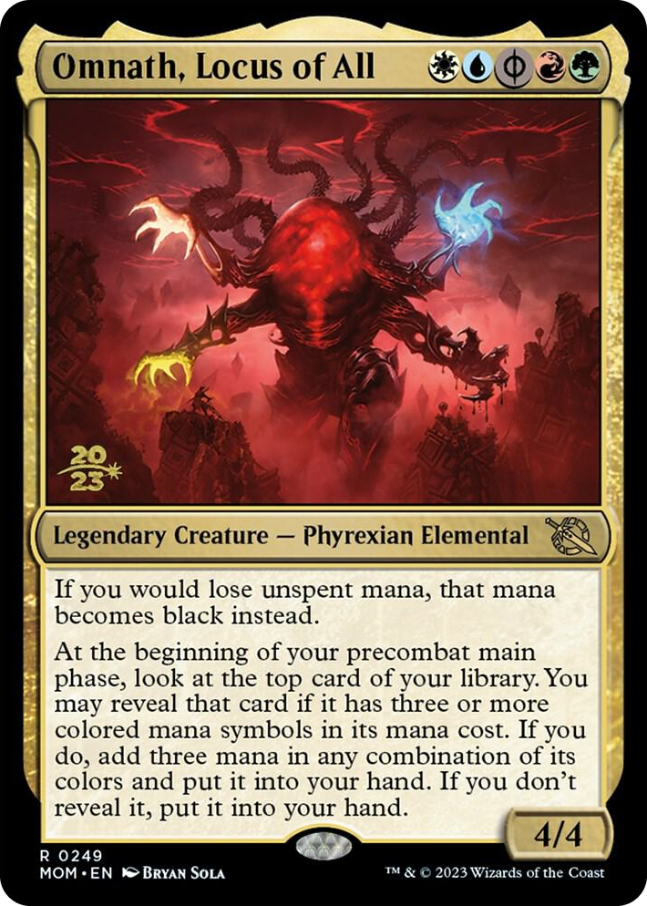 0249 Omnath, Locus of All R Prerelease Cards