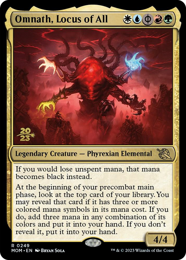 0249 Omnath, Locus of All R Prerelease Cards