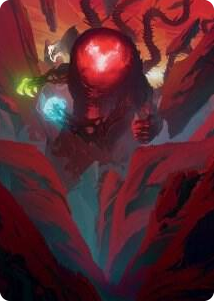 0062 Omnath, Locus of All Art Card (62/81) S Art Series: March of the Machine