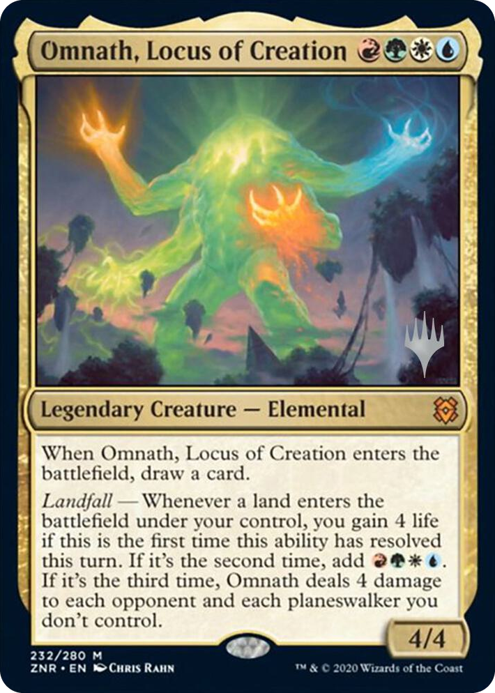 0232 Omnath, Locus of Creation M Promo Pack: Zendikar Rising