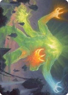 0078 Omnath, Locus of Creation Art Card S Art Series: Zendikar Rising