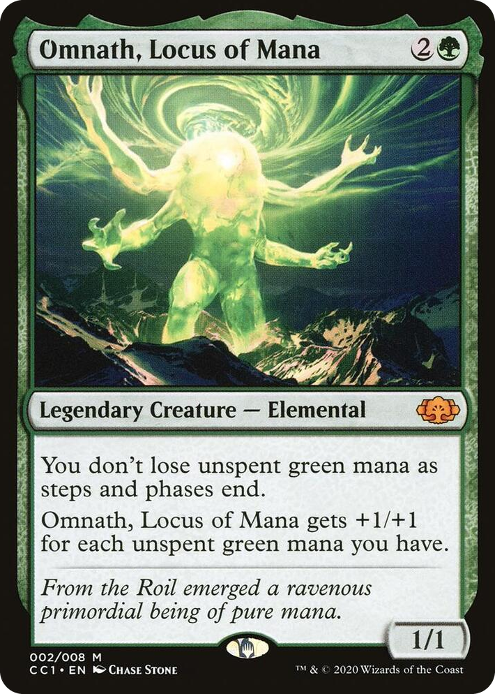 0002 Omnath, Locus of Mana M Commander Collection: Green