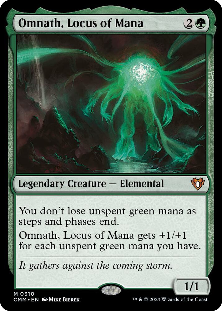 0310 Omnath, Locus of Mana M Commander Masters