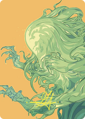 0057 Omnath, Locus of Mana Art Card (Gold-Stamped Signature) S Art Series: Commander Masters