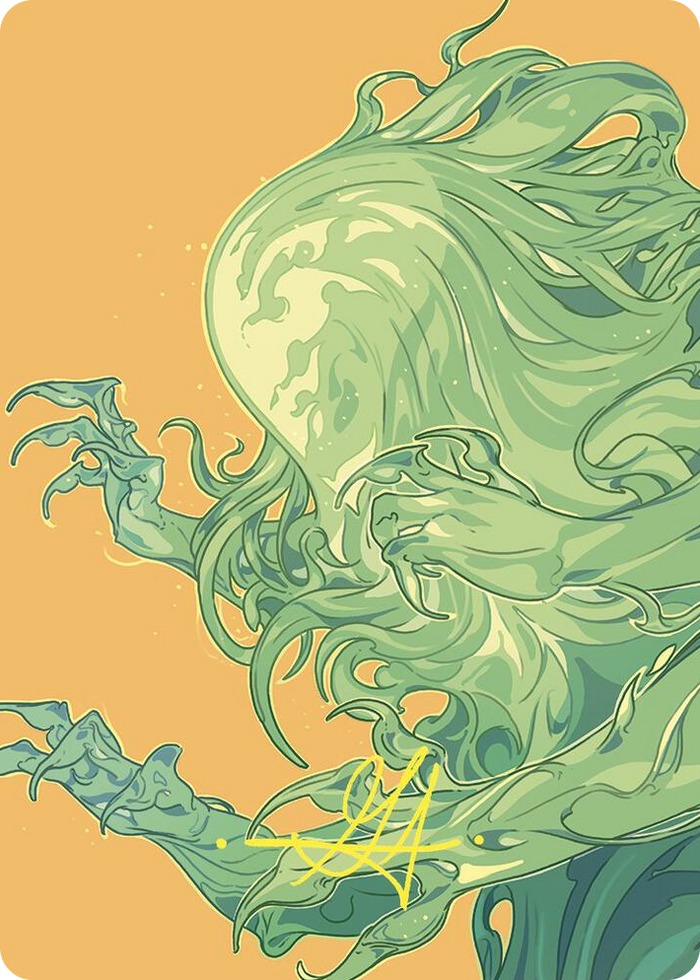Omnath, Locus of Mana Art Card (Gold-Stamped Signature) #57 S - Art Series: Commander Masters Pokemon card