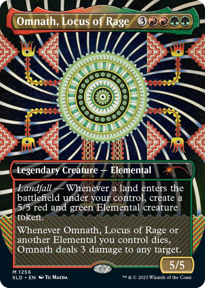 1256 Omnath, Locus of Rage M Secret Lair Drop Series
