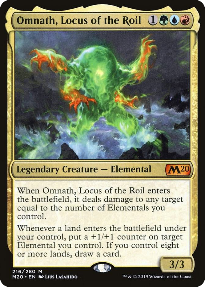 0216 Omnath, Locus of the Roil M Core Set 2020