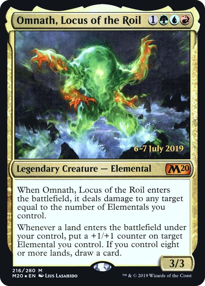 0216 Omnath, Locus of the Roil M Prerelease Cards