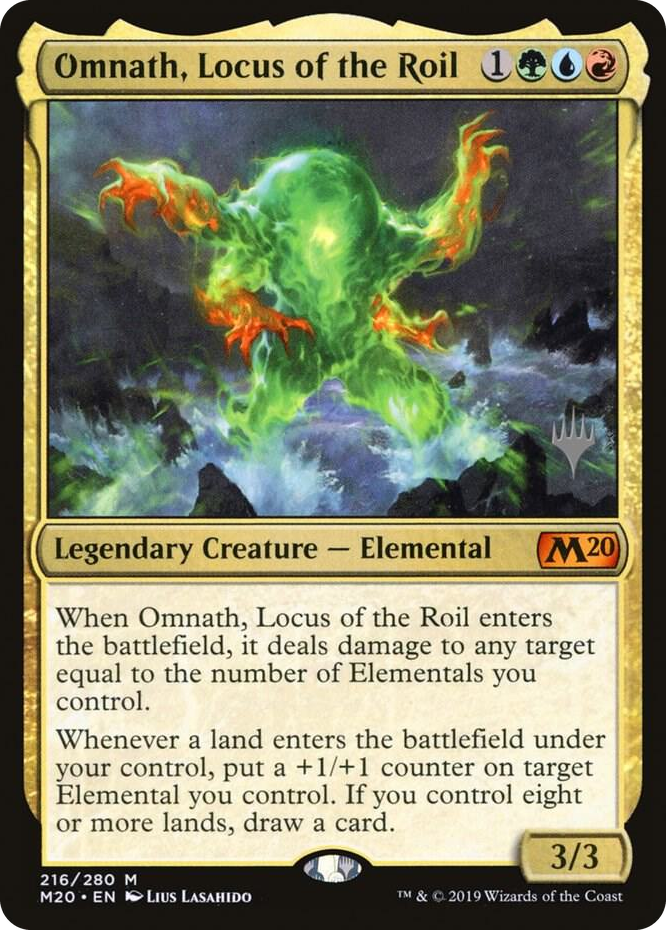 0216 Omnath, Locus of the Roil M Promo Pack: Core Set 2020