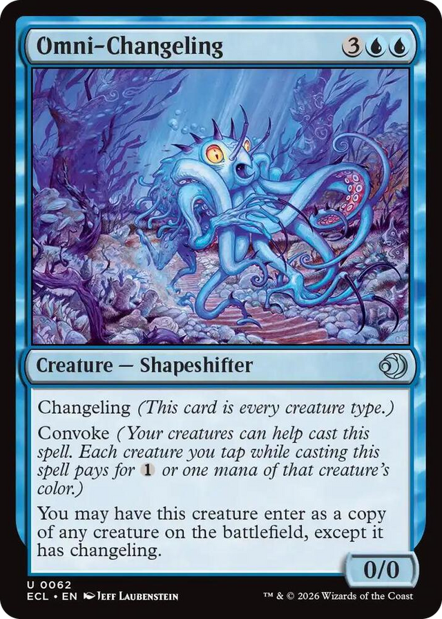 0062 Omni-Changeling U Lorwyn Eclipsed