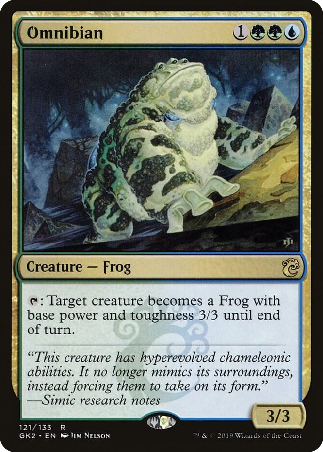 0121 Omnibian R Ravnica Allegiance: Guild Kits