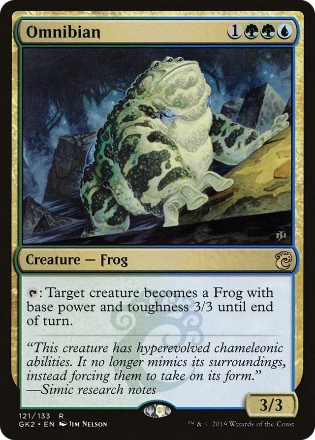 0121 Omnibian R Ravnica Allegiance: Guild Kits