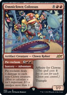 0402 Omniclown Colossus (Galaxy Foil) R Unfinity