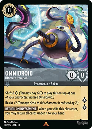 0196 Omnidroid - Ultimate Iteration Rare Attack of the Vine!