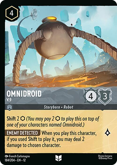 0184 Omnidroid - V.9 (Foil) Uncommon Wilds Unknown