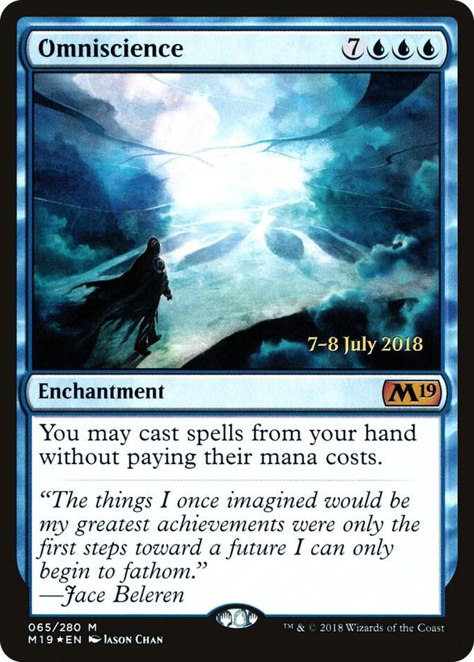 Omniscience #65 M - Prerelease Cards Pokemon card