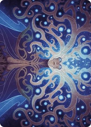 0068 Omniscience Art Card S Art Series: Wilds of Eldraine
