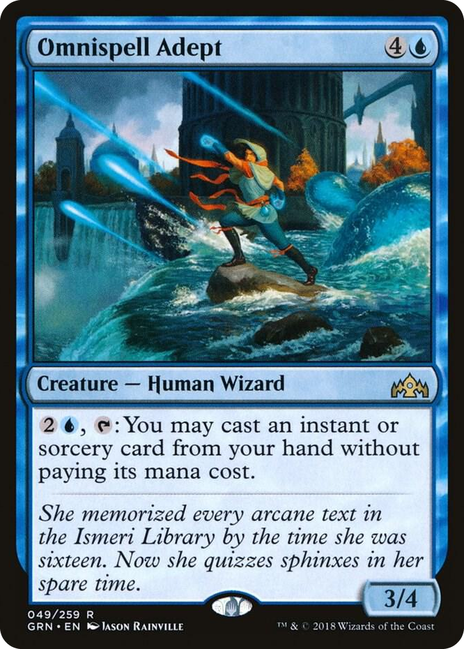 0049 Omnispell Adept R Guilds of Ravnica