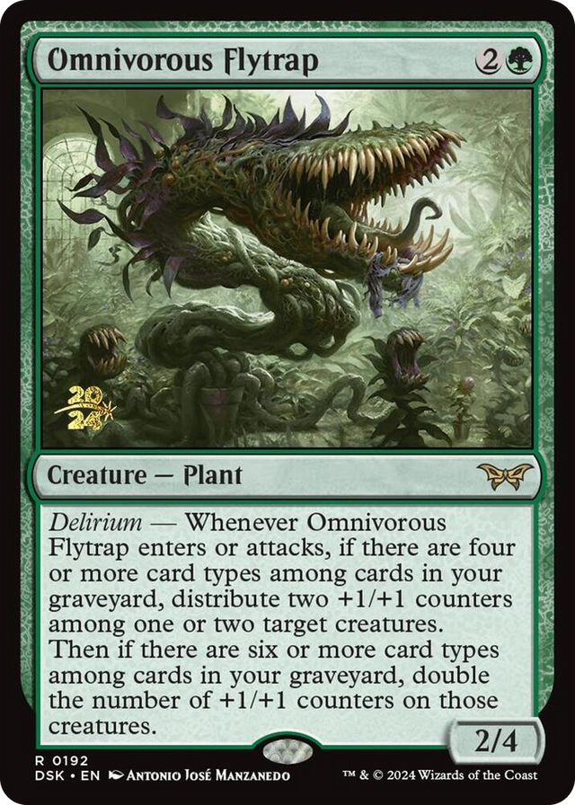 0192 Omnivorous Flytrap R Prerelease Cards