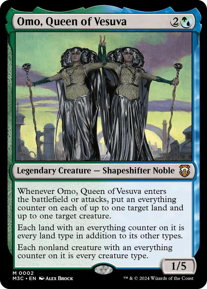 0002 Omo, Queen of Vesuva M Commander: Modern Horizons 3