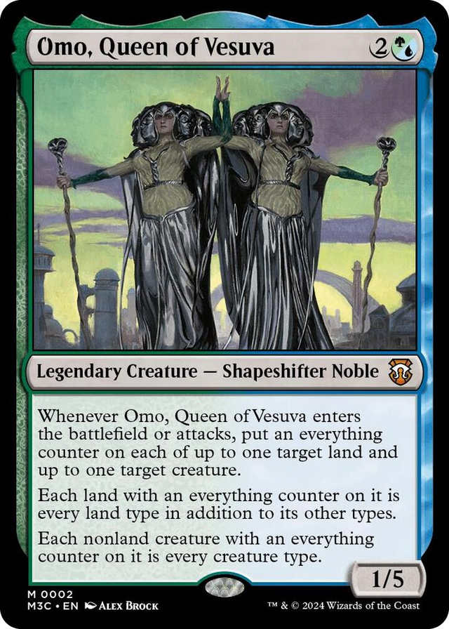 0002 Omo, Queen of Vesuva M Commander: Modern Horizons 3