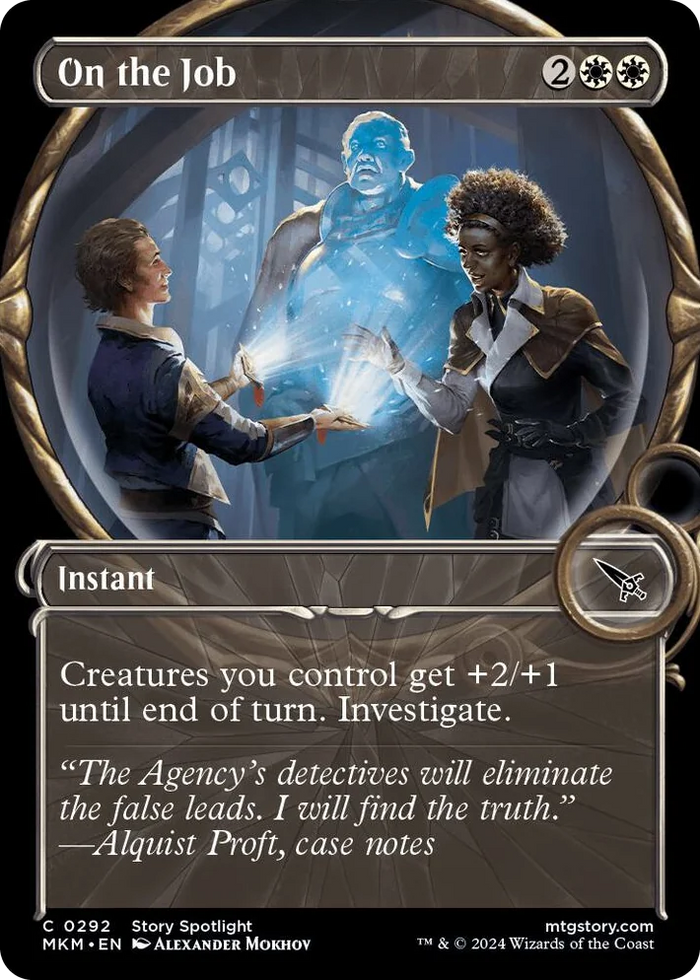 0292 On the Job (Showcase) C Murders at Karlov Manor