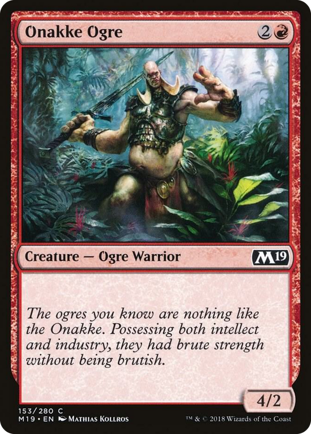 0153 Onakke Ogre C Core Set 2019