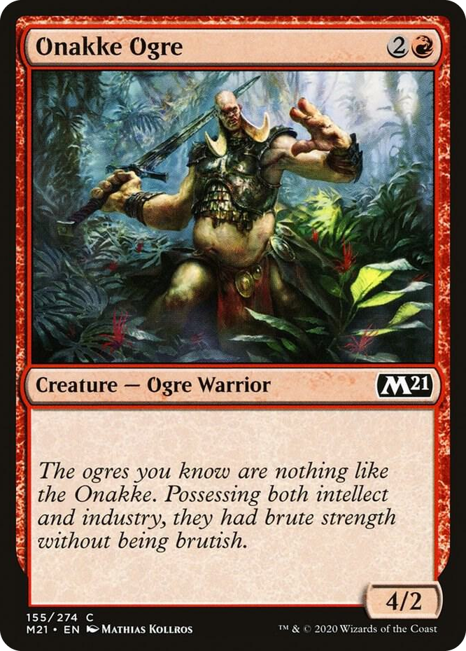 0155 Onakke Ogre C Core Set 2021